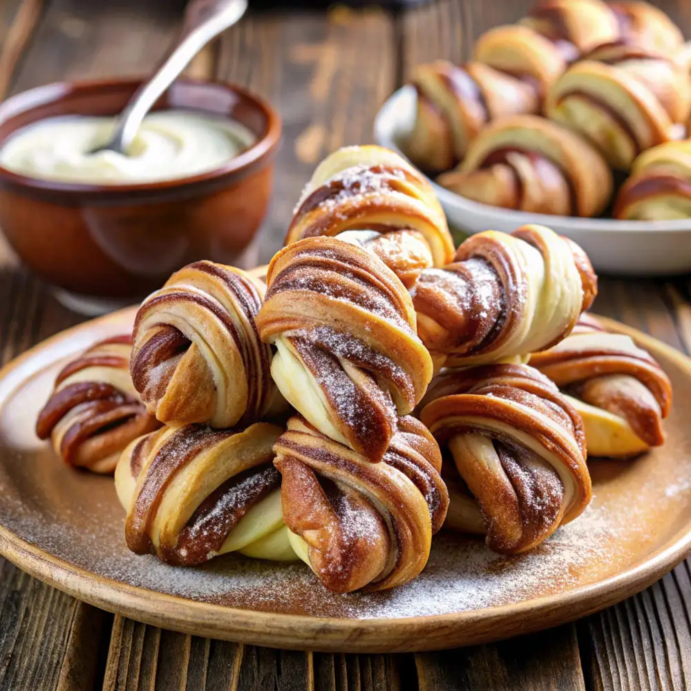 Nutella Pastry Twists - Easy and Delicious