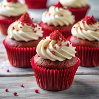 Red Velvet Cupcakes – Moist and Fluffy