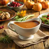 Homemade Thanksgiving Gravy – Rich, Flavorful, and Easy