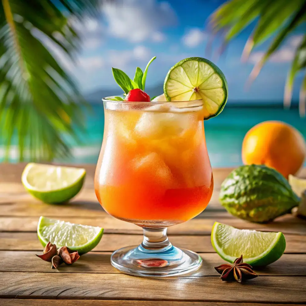 Classic Caribbean Rum Punch Recipe