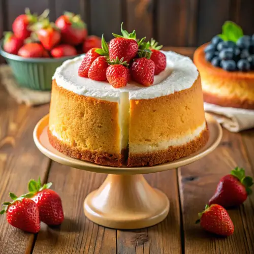 Classic Angel Food Cake - Light and Airy Dessert