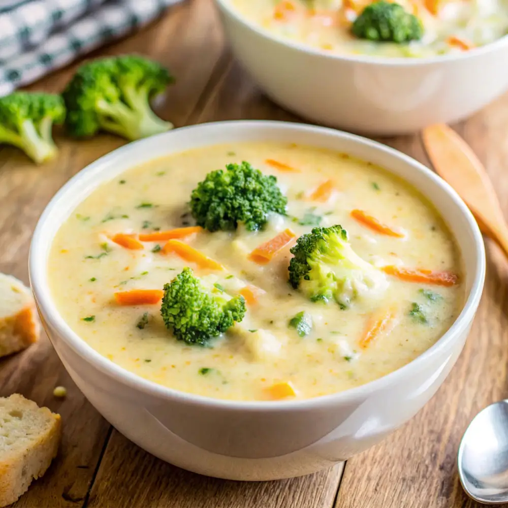 Broccoli Cheddar Soup - Creamy and Comforting Recipe