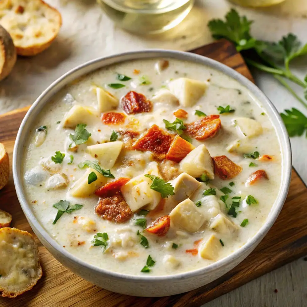 Classic New England Clam Chowder