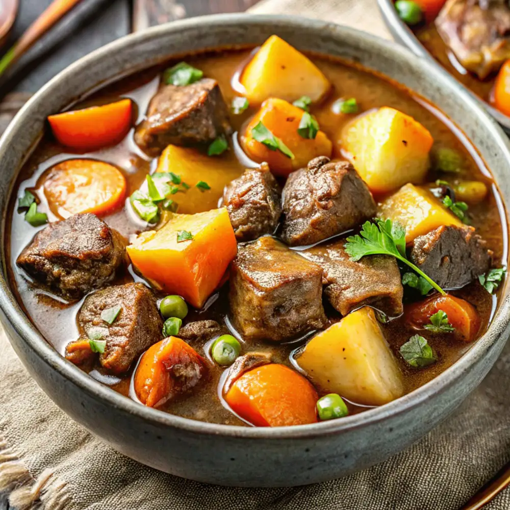 Classic Beef Stew. Hearty and Comforting