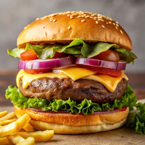 Classic Cheeseburger - Juicy, Delicious, and Easy