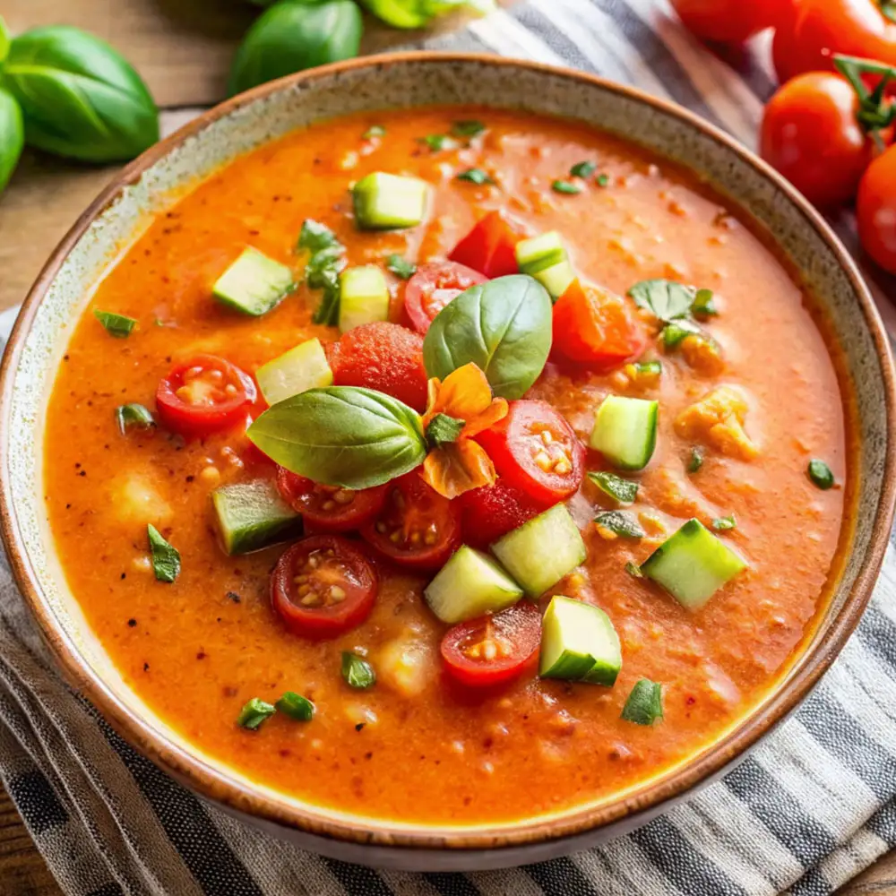 Authentic Gazpacho – Easy Spanish Cold Soup